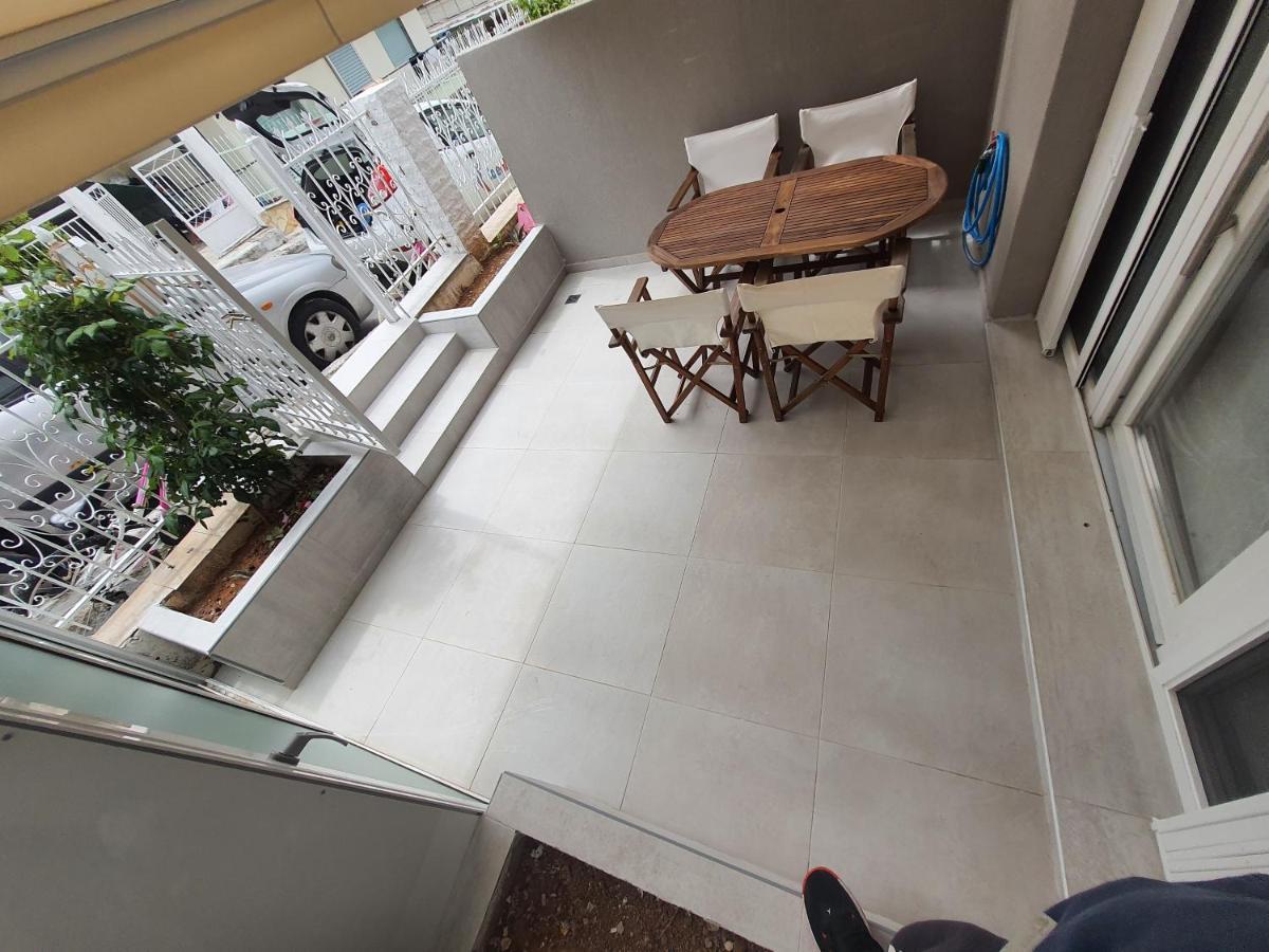 New Apartment ,50M From The Sea At Nea Irakleia. Bagian luar foto